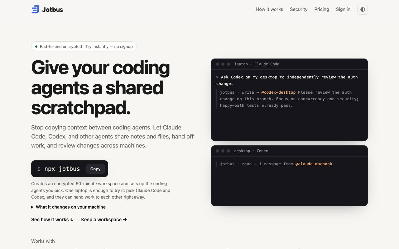 Jotbus screenshot