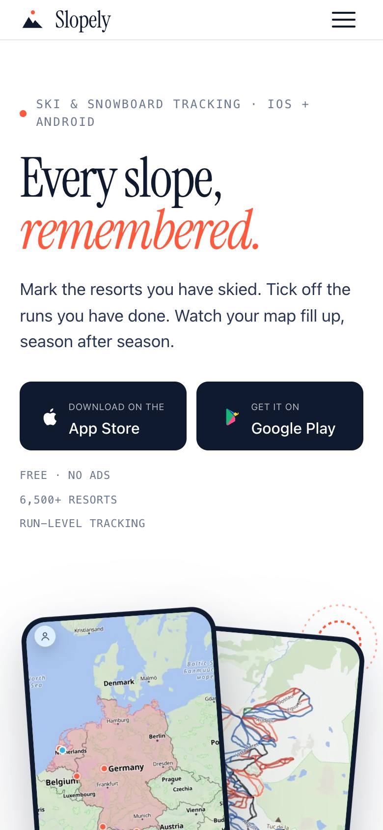 Slopely screenshot