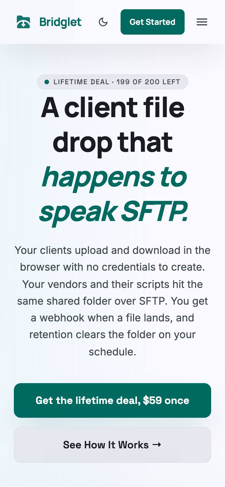 Bridglet screenshot