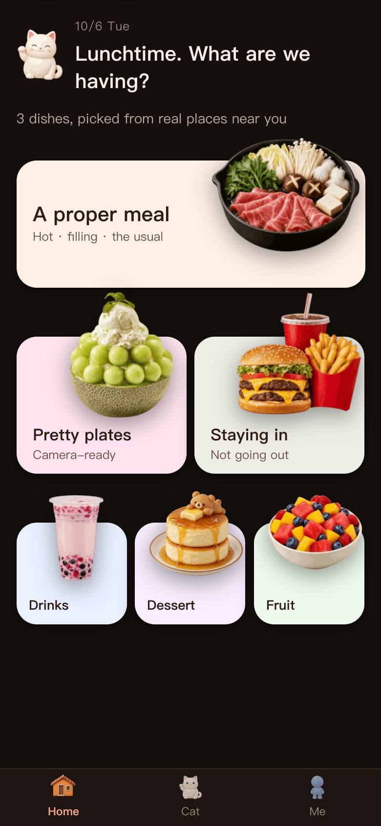 Today's Mealow screenshot
