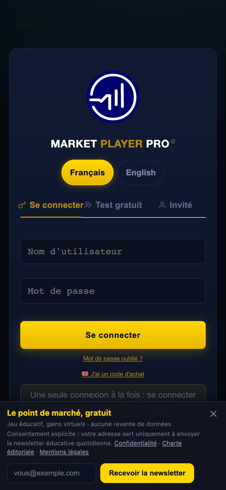 Market Player PRO © screenshot