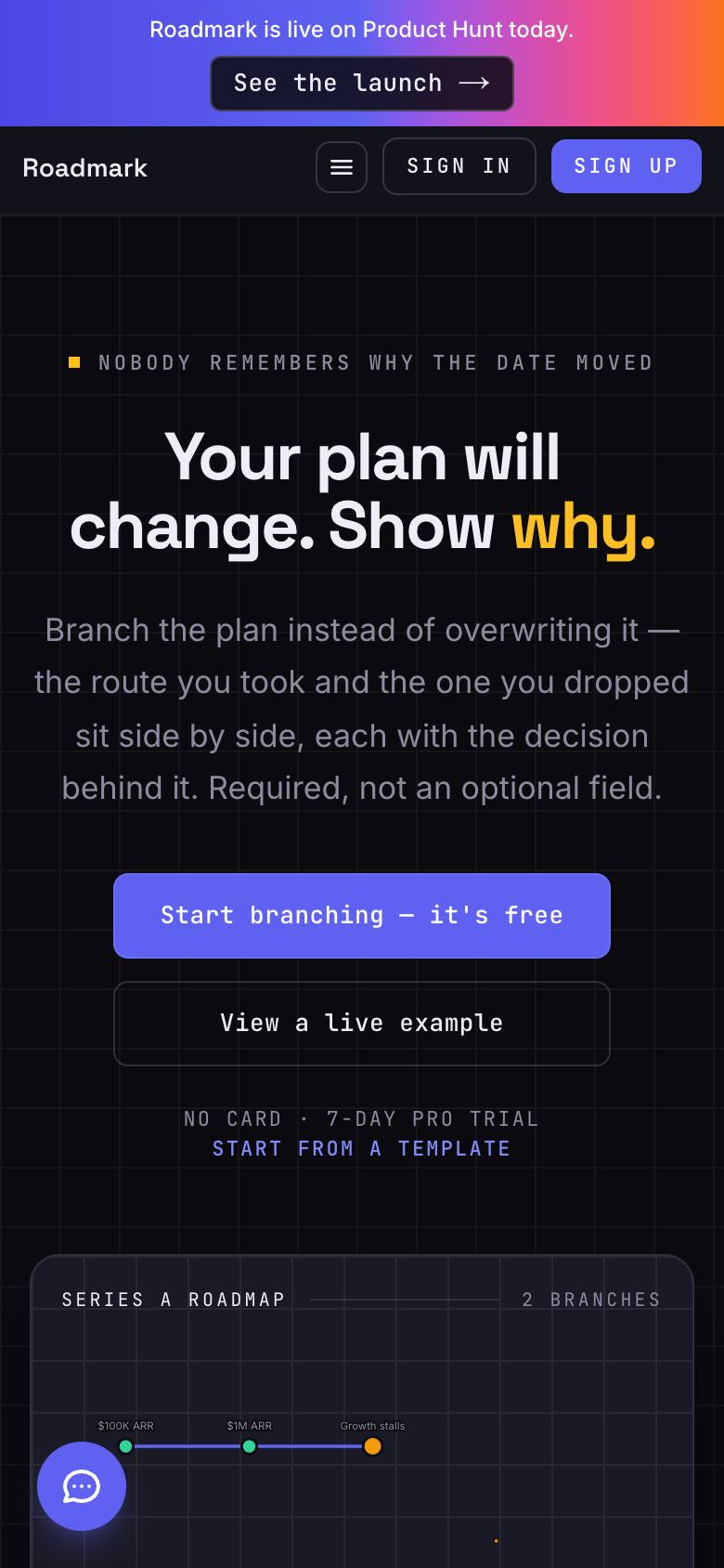 Roadmark screenshot
