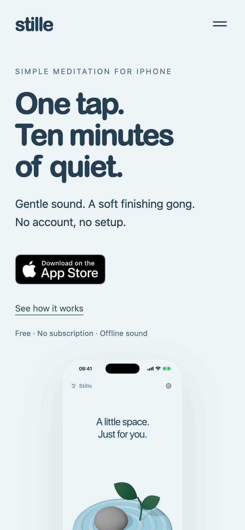 Stille screenshot