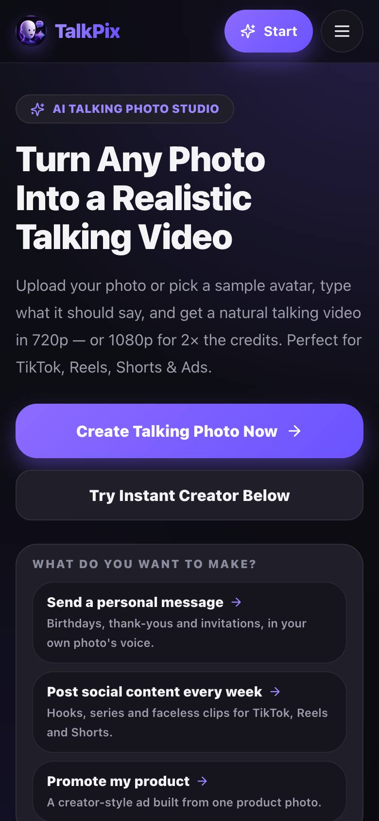 TalkPix screenshot