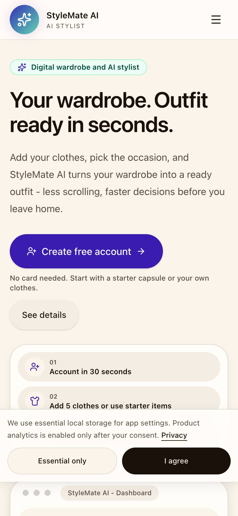 StyleMate AI screenshot