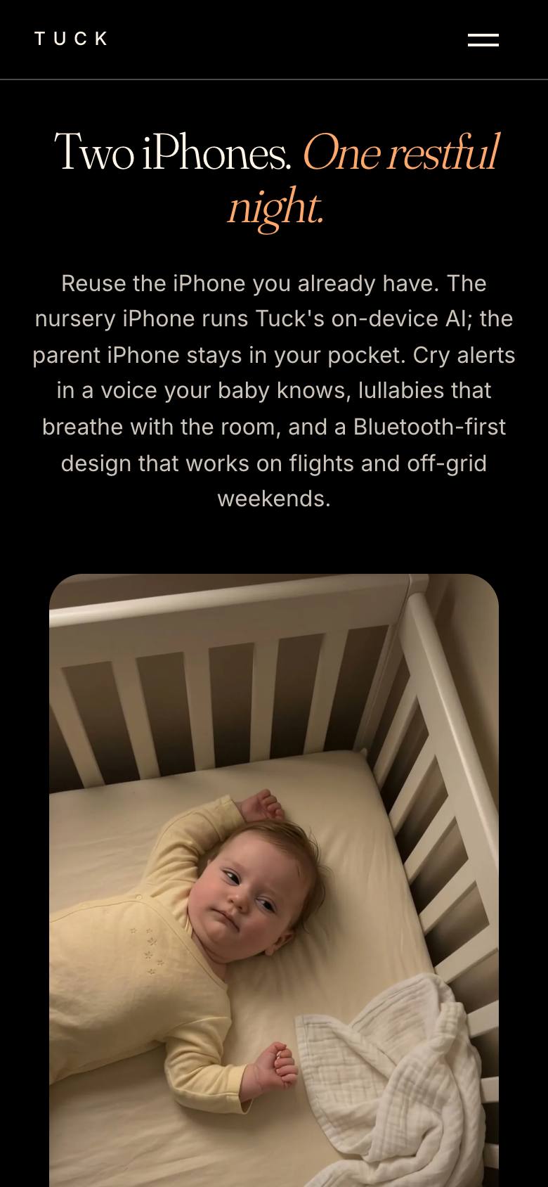 Tuck screenshot