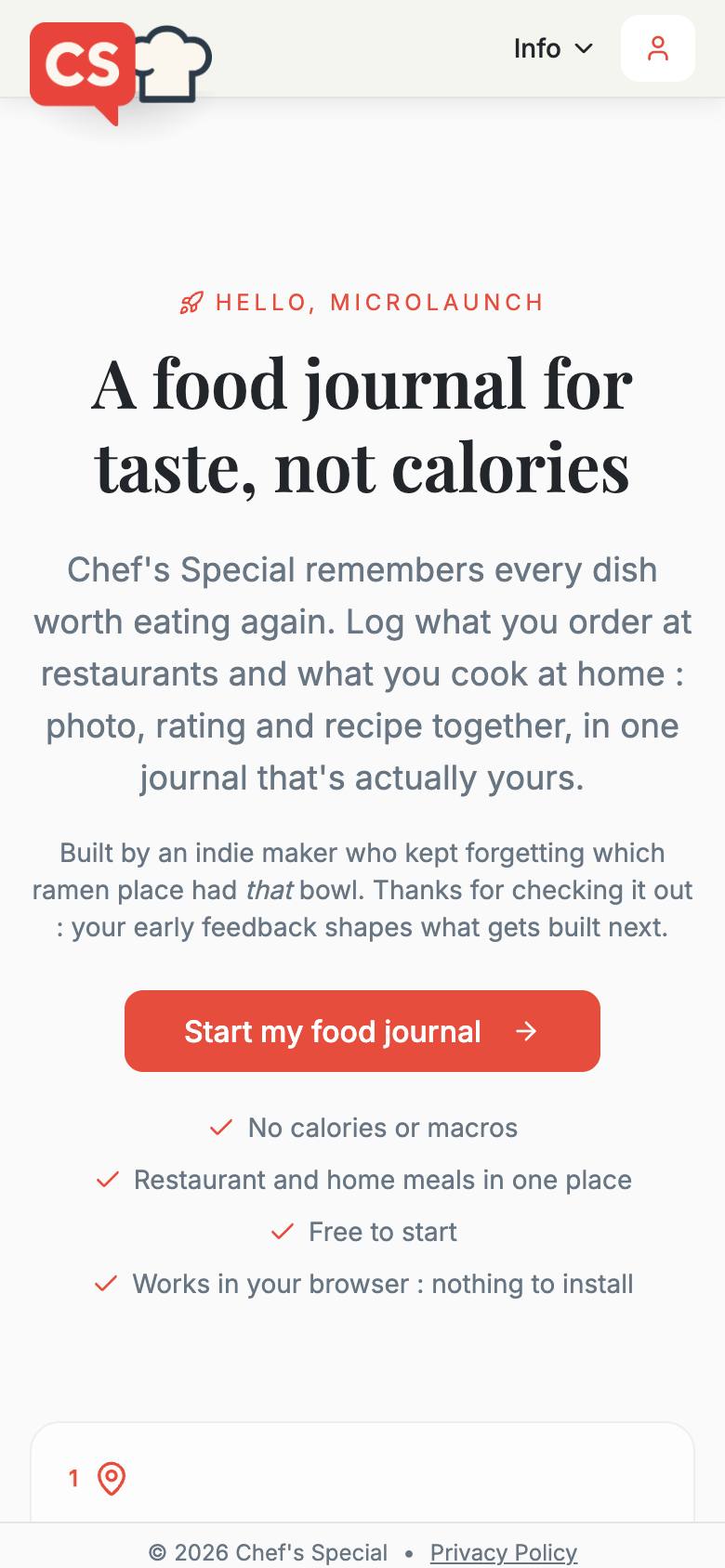Chefs Special screenshot