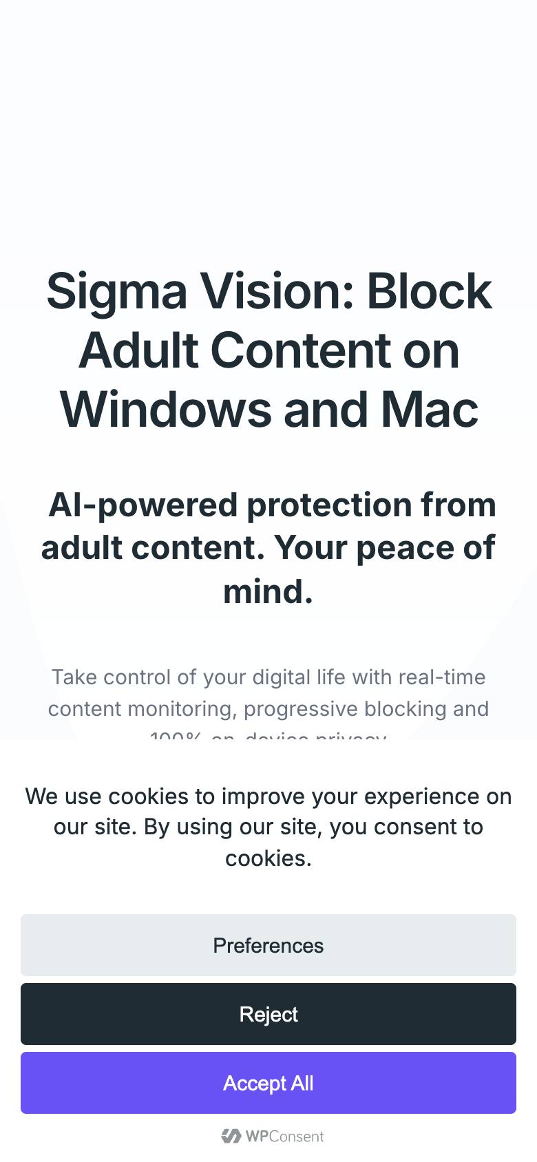 Sigma Vision screenshot