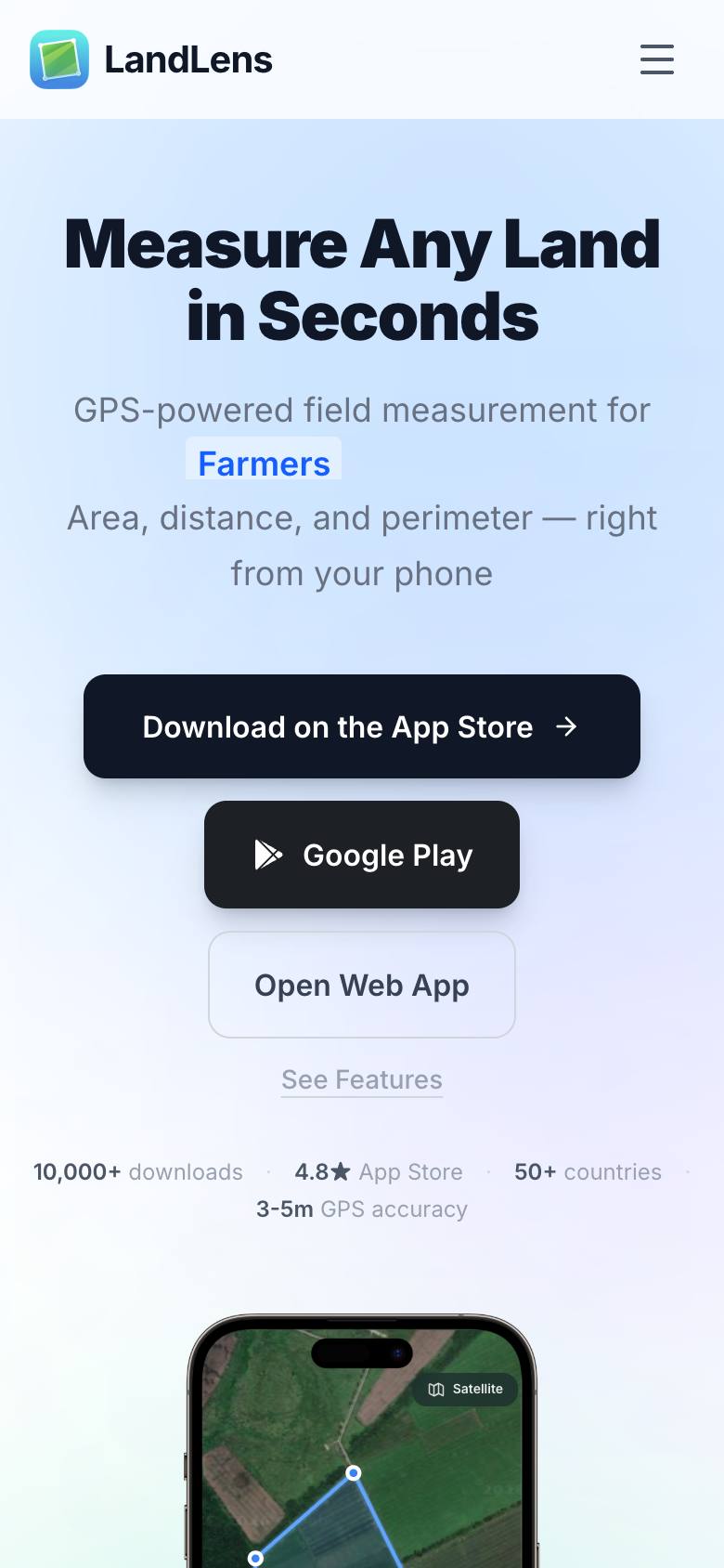 LandLens screenshot