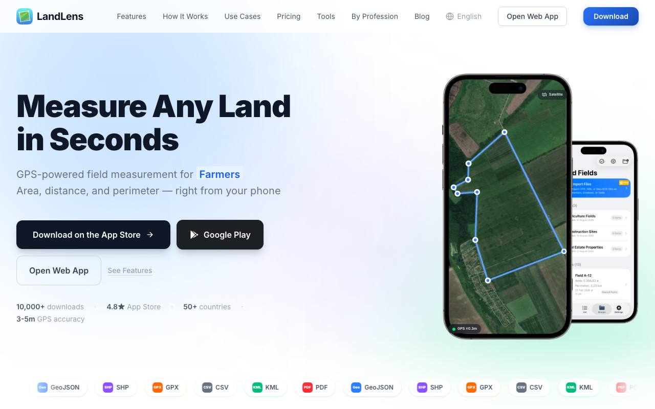 LandLens screenshot