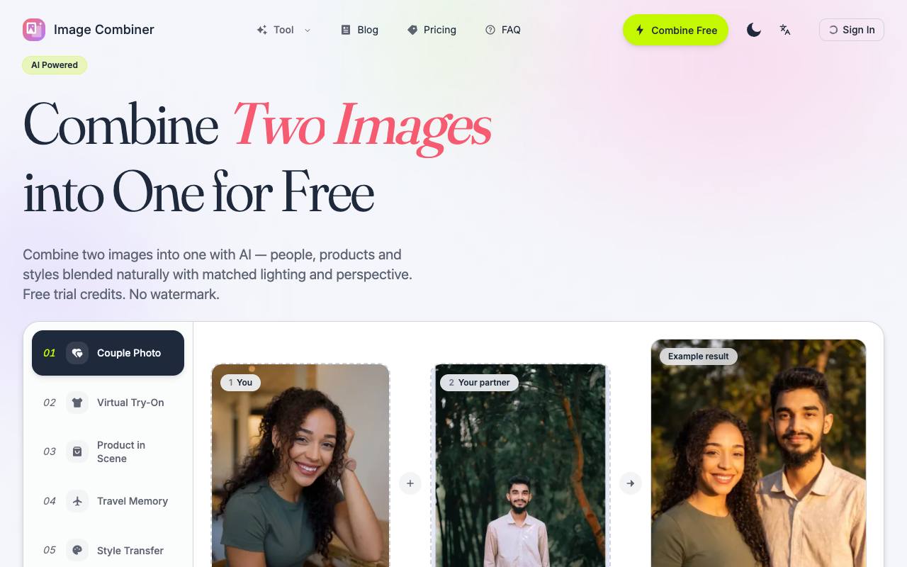 Image Combiner screenshot