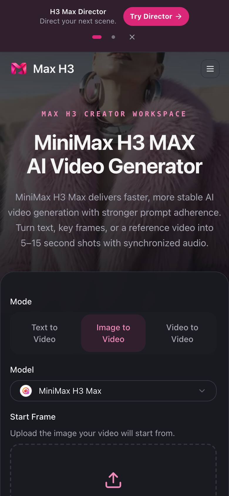 Max H3 screenshot