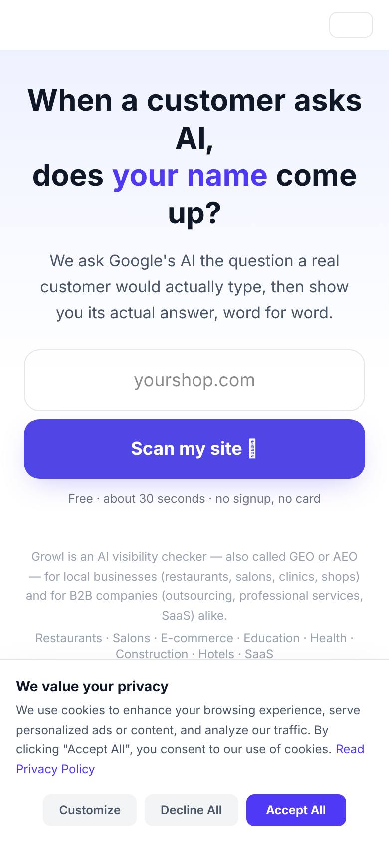 Same Question Twice screenshot