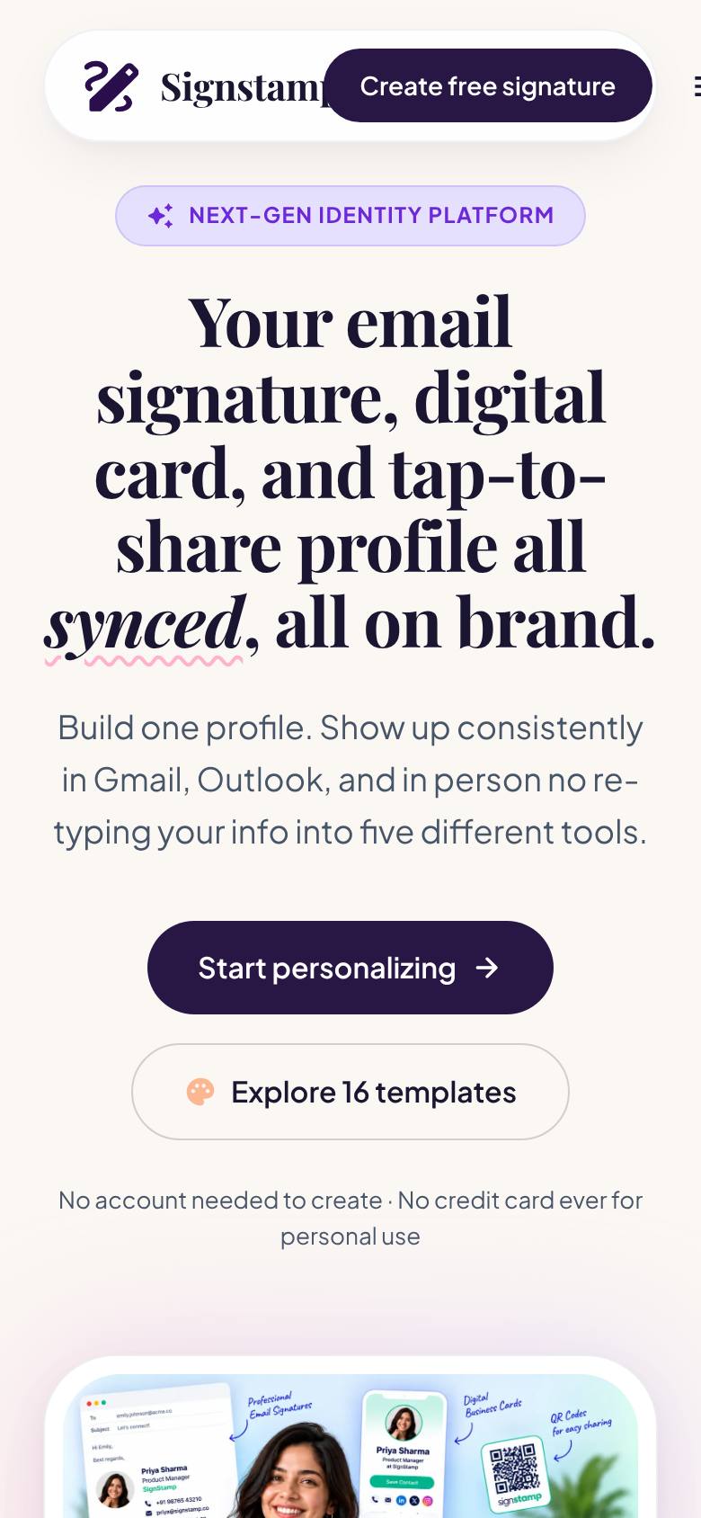 SignStamp screenshot