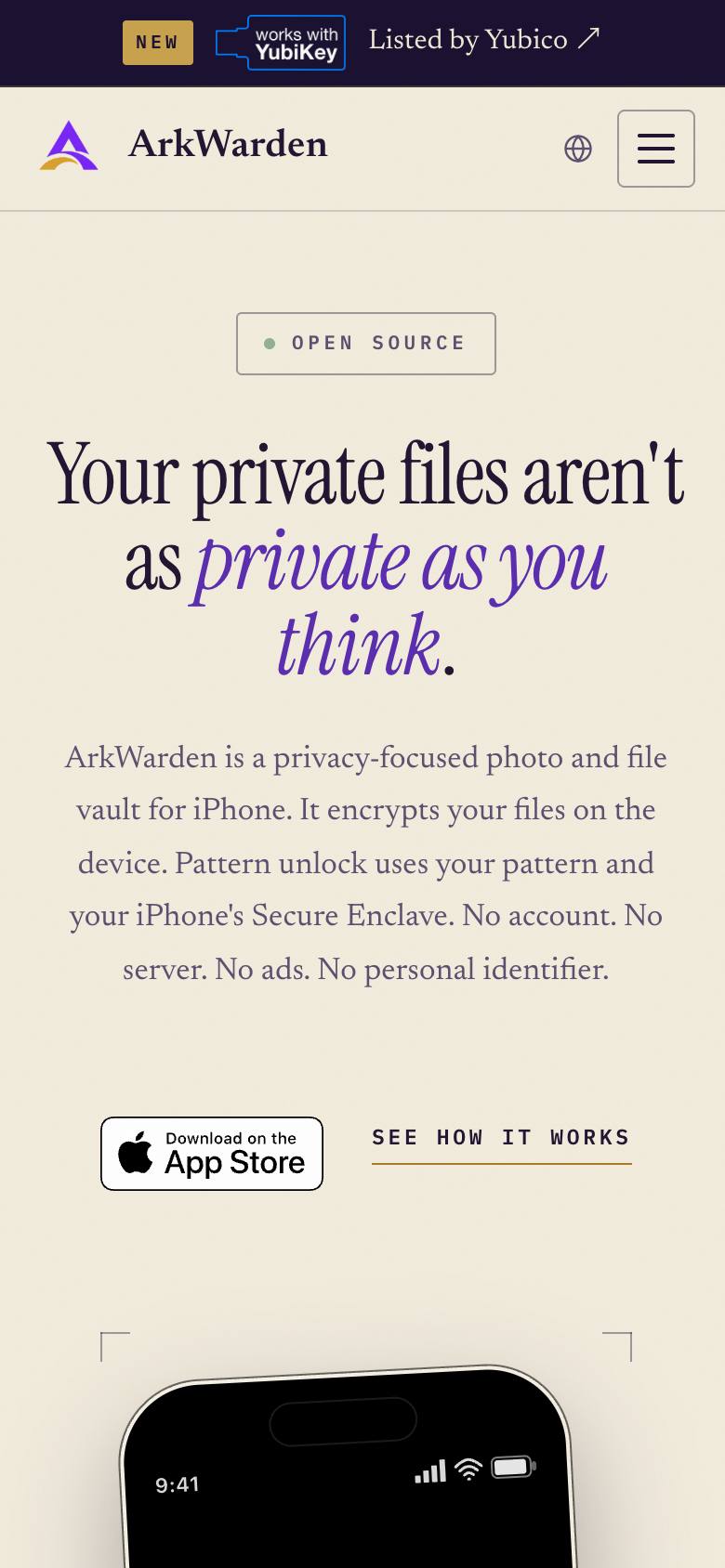 ArkWarden screenshot