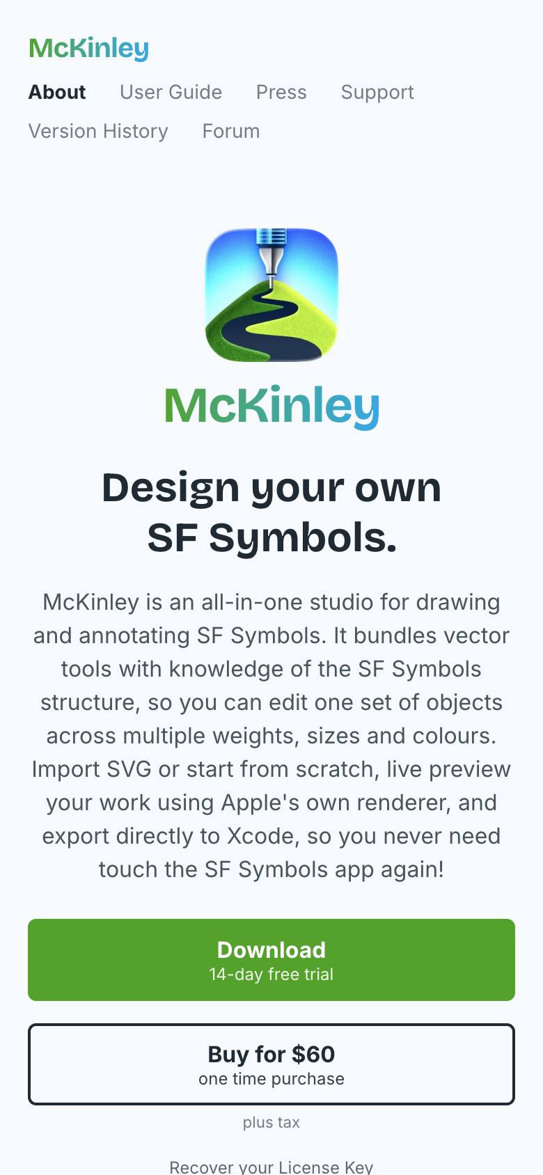 McKinley screenshot