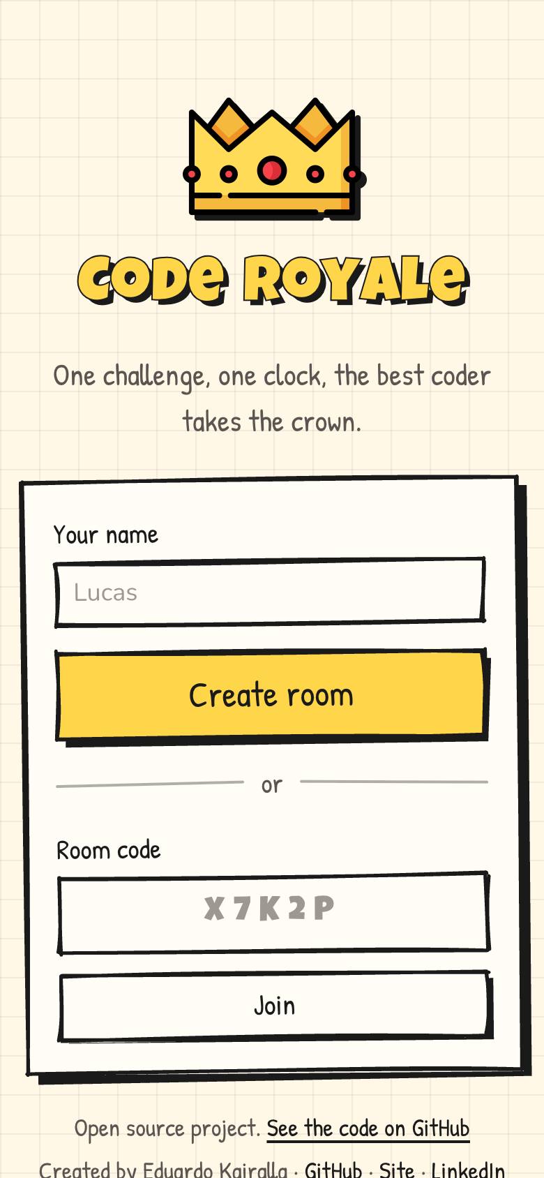 Code Royale screenshot