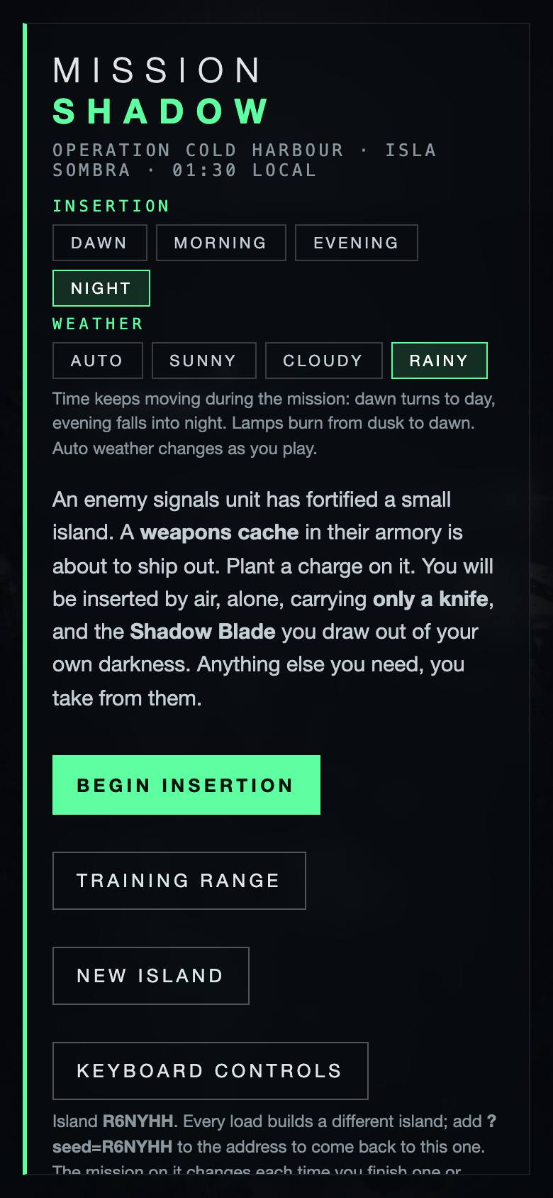 Mission Shadow screenshot