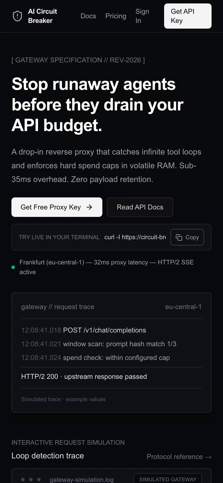 AI Circuit Breaker screenshot